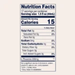 Willies Remedy 10mg High Dose 750ml Bottle nutrition facts