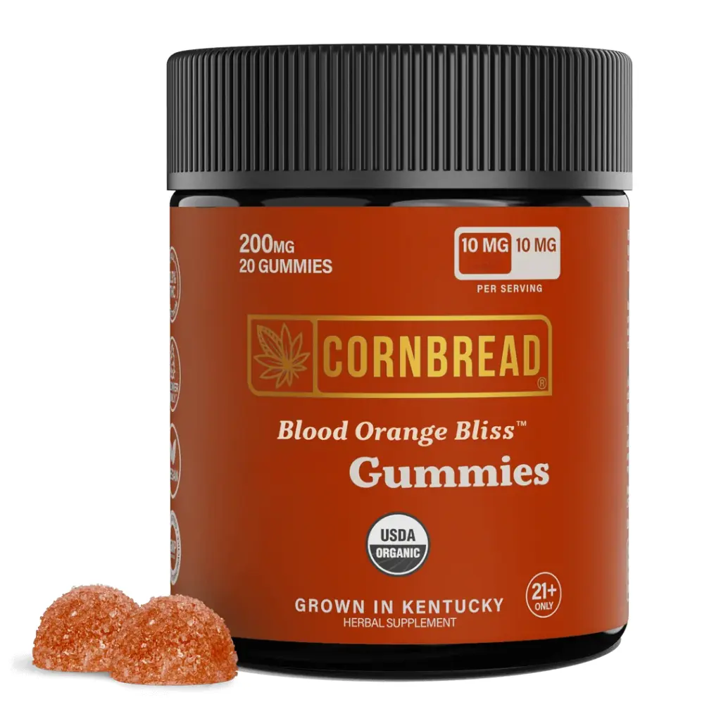 Cornbread Blood Orange Bliss Gummies Cornbread Blood Orange Bliss Gummies