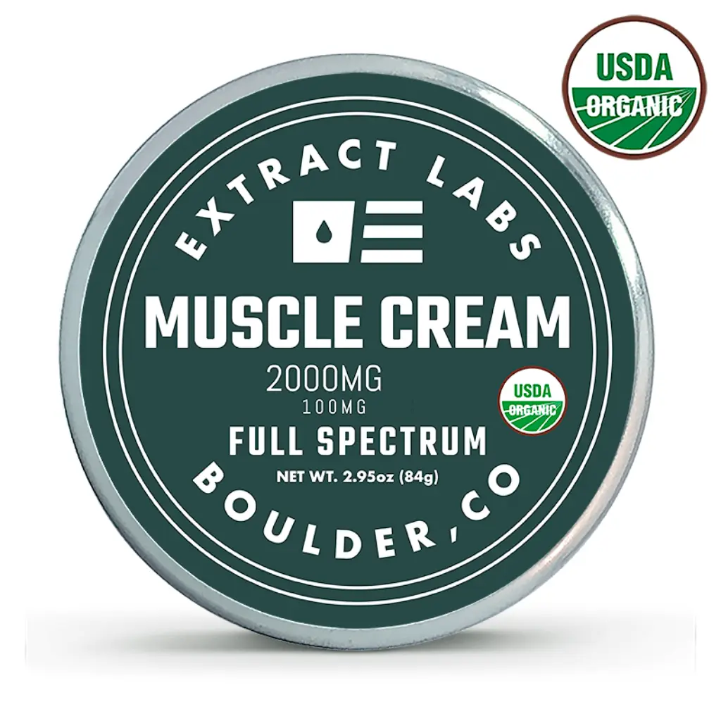 Extract Labs Organic Full Spectrum Muscle Cream (2) Extract Labs Organic Full Spectrum Muscle Cream (2)