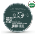 Extract Labs Organic Full Spectrum Muscle Cream ingredients