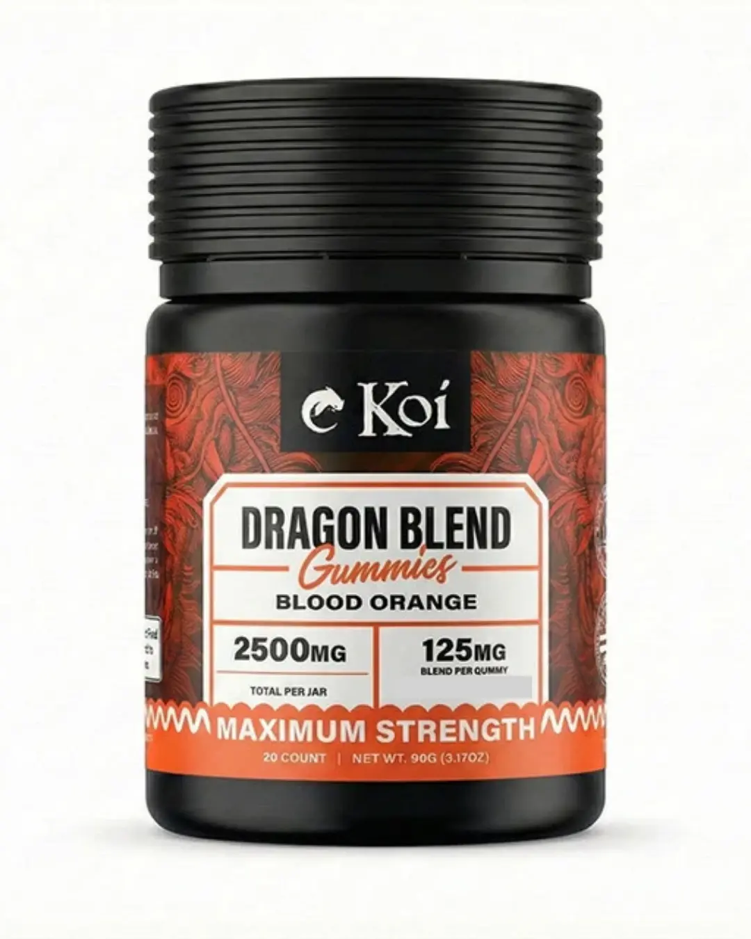 Koi Dragon Blend Gummies blood orange Koi Dragon Blend Gummies blood orange
