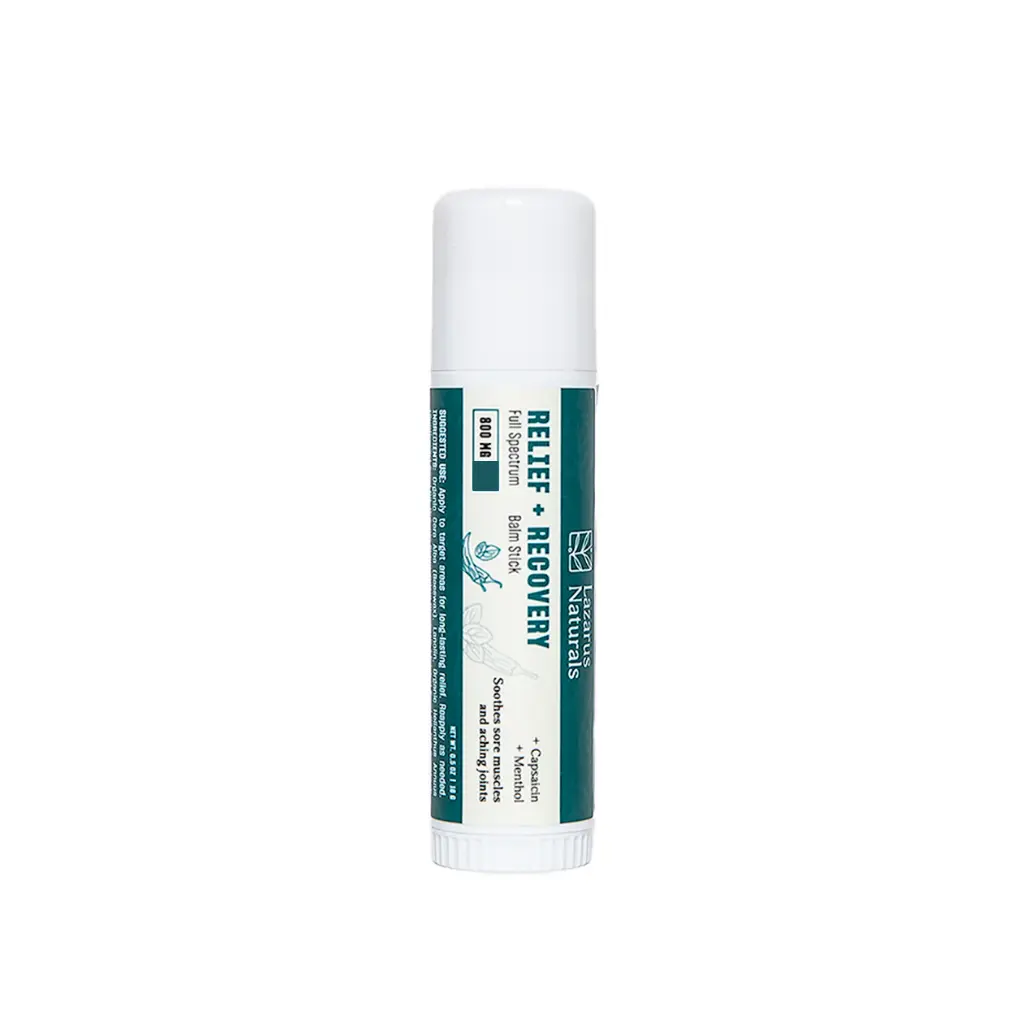 Lazarus Naturals Balm Stick (Relief & Recovery) 800mg Lazarus Naturals Balm Stick (Relief & Recovery) 800mg