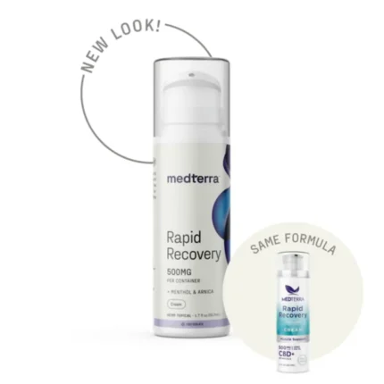 Medterra Rapid Recovery Cream 500mg
