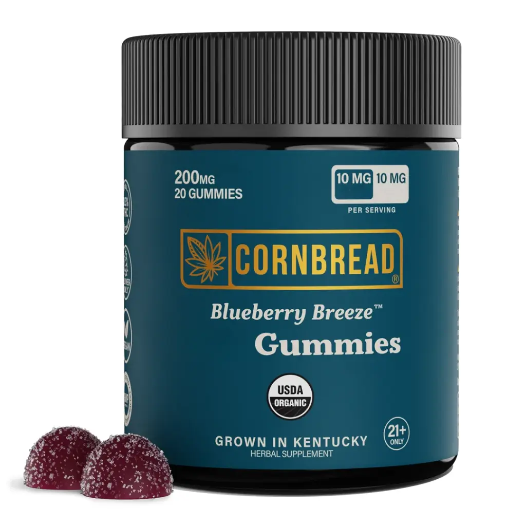 cornbread Blueberry Breeze gummies cornbread Blueberry Breeze gummies